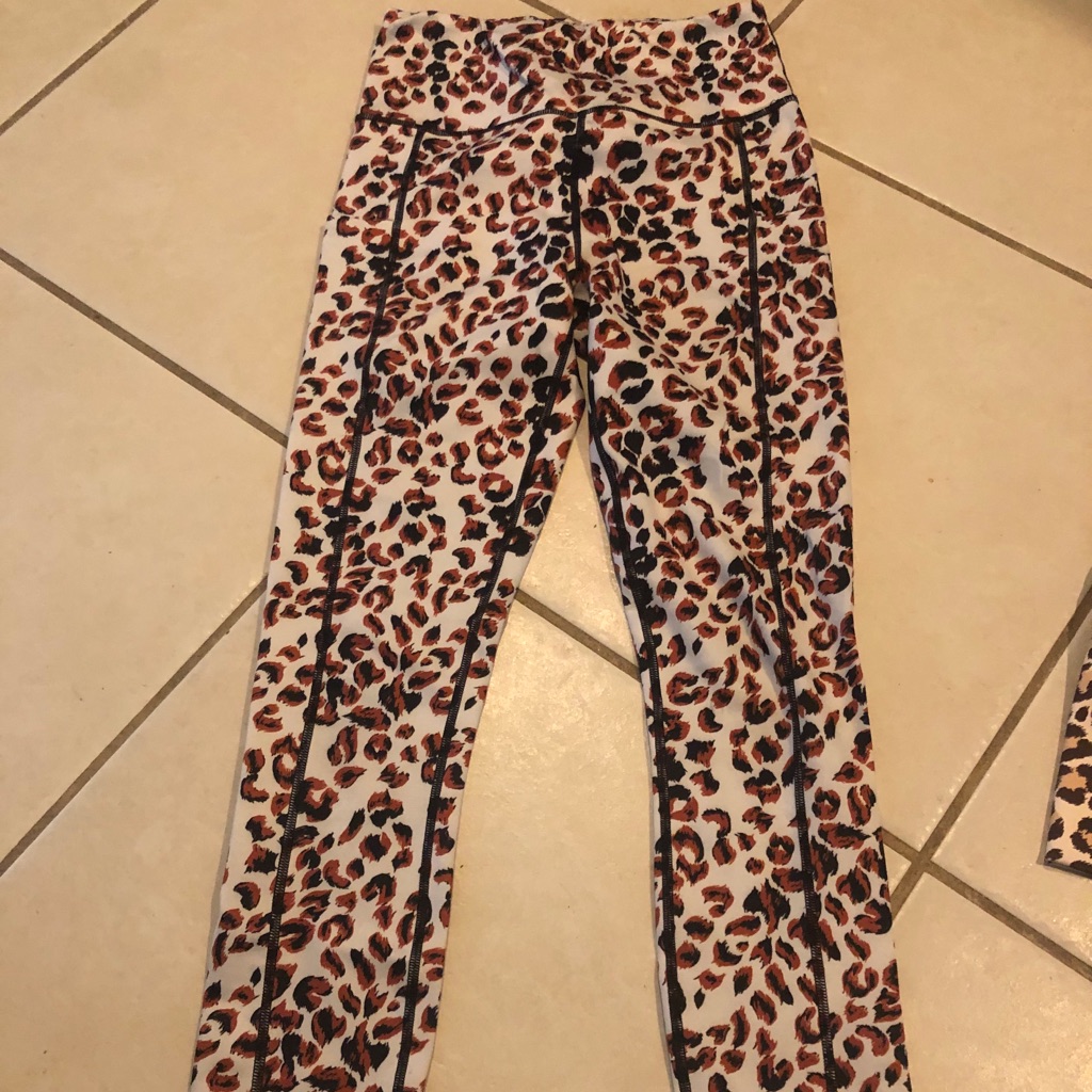 Ouges Animal Print Full Length Legging S